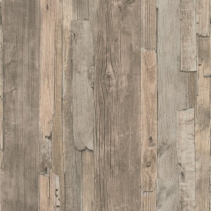 Drift Wood Effect Motif Wallpaper