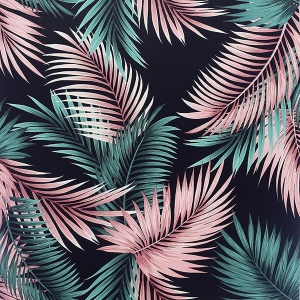 Eliza Sea Green Palm Fronds Wallpaper