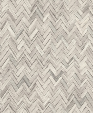 Ellery Wheat Herringbone Wallpaper