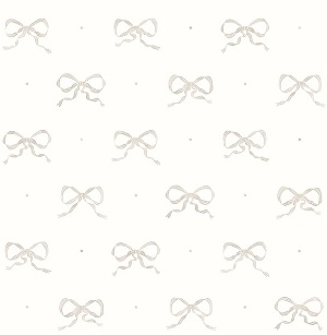 Emma Petal Large Bow Wallpaper