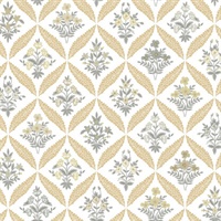 Estee Garden Gold Wallpaper