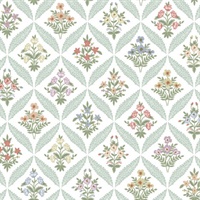 Estee Garden Pastel Wallpaper