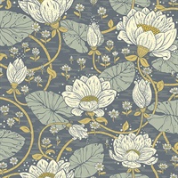 Eva Blue Lotus Dreams Wallpaper