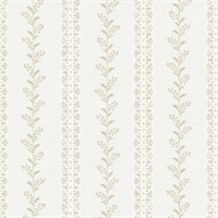 Everleigh Ochre Wallpaper