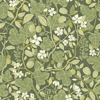 Ewald Green Garden Vines Wallpaper
