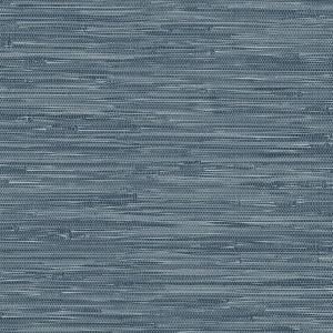 Exhale Dove Woven Faux Grasscloth Wallpaper