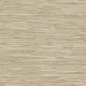 Exhale Dove Woven Faux Grasscloth Wallpaper