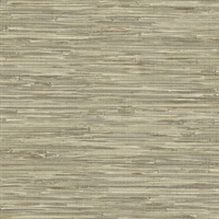 Exhale Olive Woven Faux Grasscloth Wallpaper