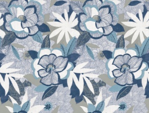 Fantasium Black Floral Peel & Stick Wallpaper