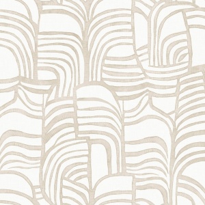 Featherwork Black & White P&S Wallpaper