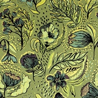 Felice Wild Garden Wallpaper