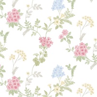 Fern Floral Wallpaper