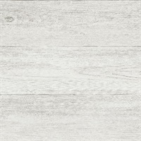 Ferox Eggshell Wood Planks Wallpaper