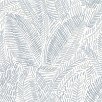 Fildia Light Blue Botanical Wallpaper