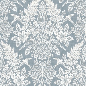 Finch Light Green Wallpaper