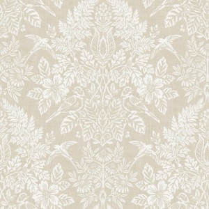 Finch Light Green Wallpaper