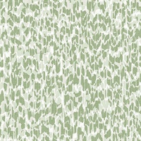 Flavia Green Animal Print Wallpaper