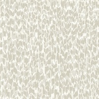 Flavia Light Grey Animal Print Wallpaper