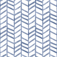 Fletching Navy Geometric Wallpaper