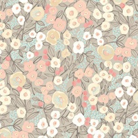 Flora Ditsy Pastel Garden Wallpaper
