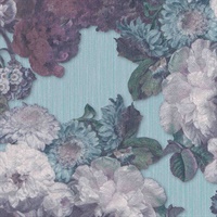 Floral Baroque Wallpaper