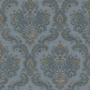 Floral Damask Cream Wallpaper