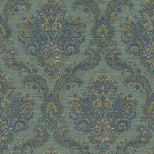Floral Damask Cream Wallpaper