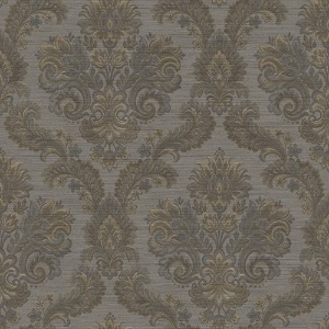 Floral Damask Cream Wallpaper
