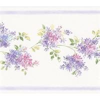 Lilac Wallpaper Border