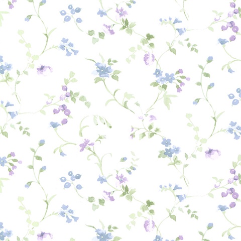 Floral Vine Wallpaper