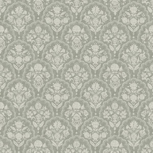 Frances Blue Fishscale Wallpaper