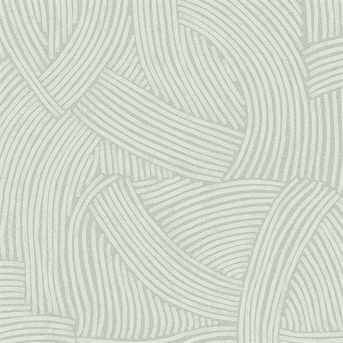Freesia Light Grey Abstract Woven Wallpaper