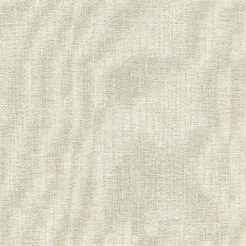 Gabardine Off-White Linen Texture Wallpaper