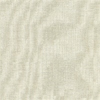 Gabardine Off-White Linen Texture Wallpaper