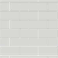 Galley Light Grey Subway Tile Wallpaper