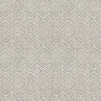Gallivant Grey Woven Geometric Wallpaper