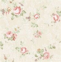 Garden Trail Floral Wallpaper