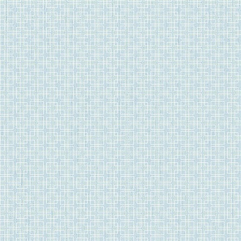 Garten Light Blue Geometric Wallpaper
