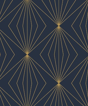Gem Geometric Prepasted Wallpaper