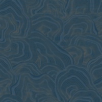 Geodes Navy Wallpaper