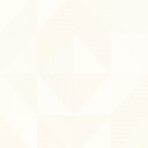 Geometrico Congo White Wallpaper