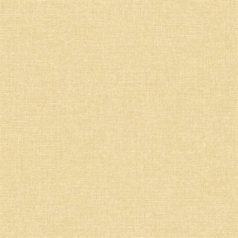 Glen Mustard Linen Wallpaper