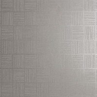 Glint Silver Distressed Geometric Wallpaper