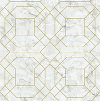Gold Seraphina Peel & Stick Wallpaper