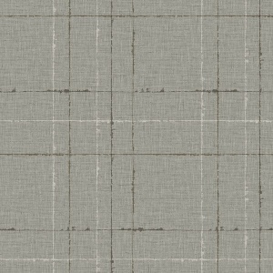Gorton Plaid Ash Wallpaper