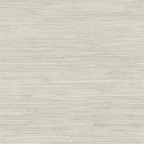 Grassweave Light Grey Imitation Grasscloth Wallpaper