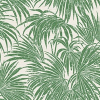 Green Cassava Palm Peel & Stick Wallpaper