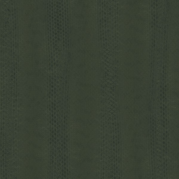 Reptile Skin Wallpaper in Dark Green