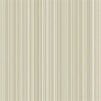Green Stria Stripe Wallpaper