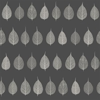 Greenhouse Charcoal Leaves Wallpaper